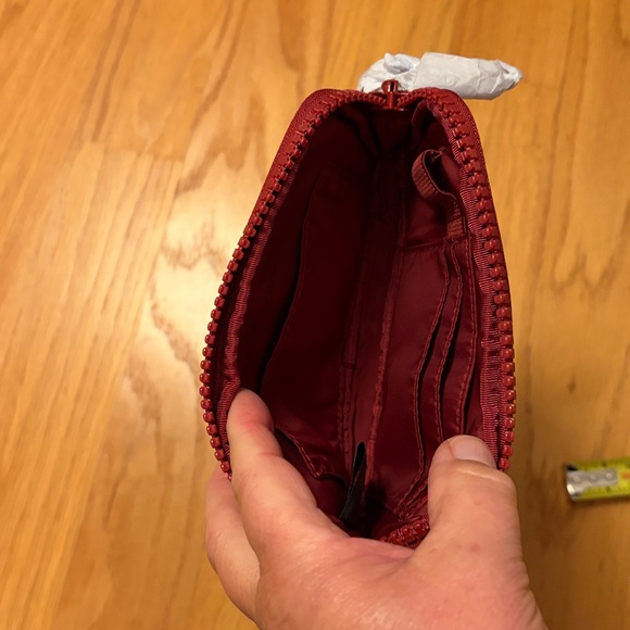 NEW Dagne Dover X Sephora Mara Neoprene phone sling rouge event LTD ED spice red - Picture 7 of 7